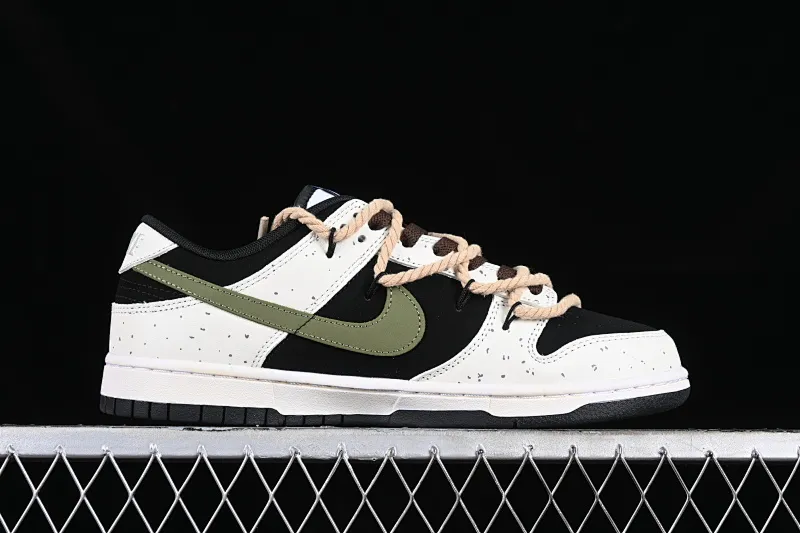 All categories Nk SB Dunk series Nk SB Dunk Low low-top sneakers Nk Dunk Low Little Red Panda Chinese style deconstructed hemp rope SB retro old low-top casual sneakers DD1391-100